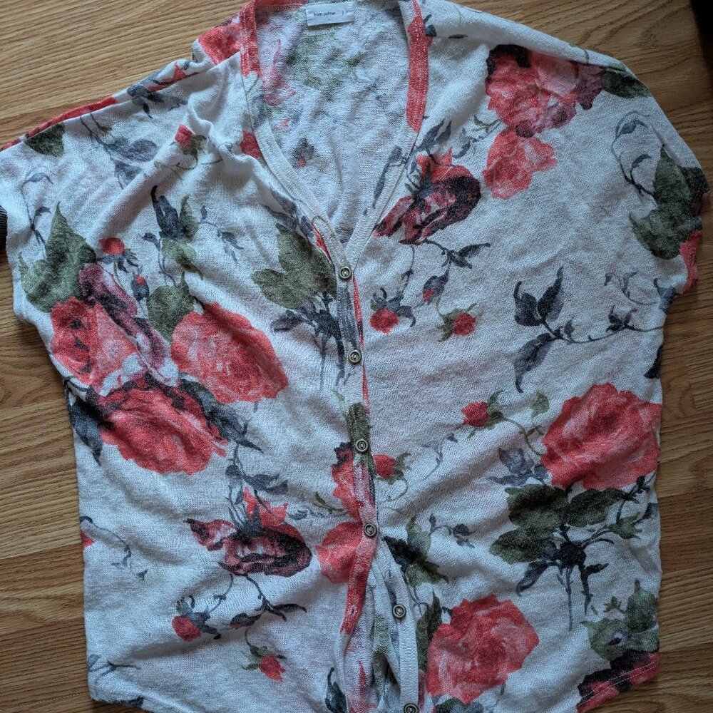 Floral Knit Blouse